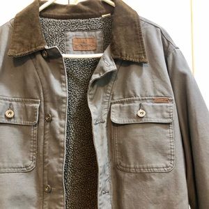 Wool Rich Sherpa Lined Utility Jacket